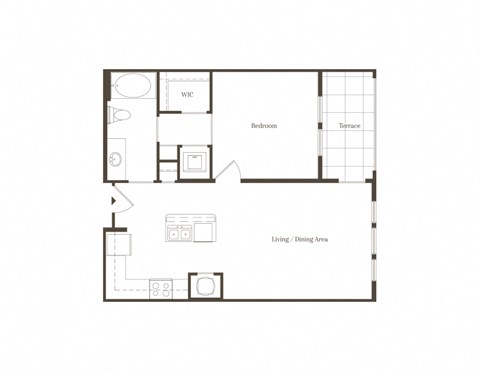 Addison Apartments in Baton Rouge One Bedroom One Bath for Rent